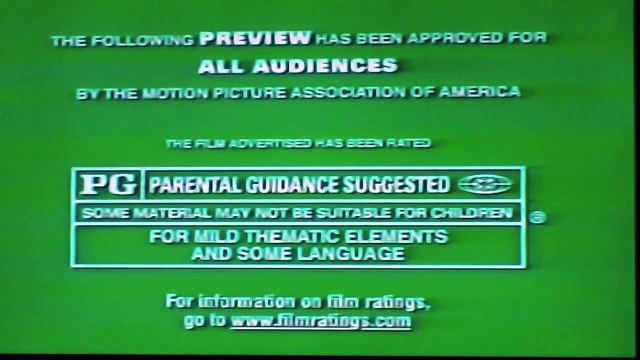 Opening to Pirates of the Caribbean: The Curse of the Black Pearl 2003 VHS