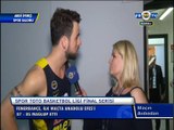 Melih Mahmutoğlu Röportajı l Anadolu Efes 85-87 Fenerbahçe