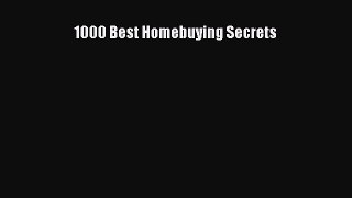 EBOOKONLINE1000 Best Homebuying SecretsBOOKONLINE