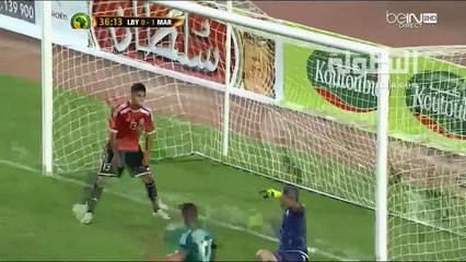 أهداف ليبيا 1-1 المغرب Buts Lybia 1-1 Maroc