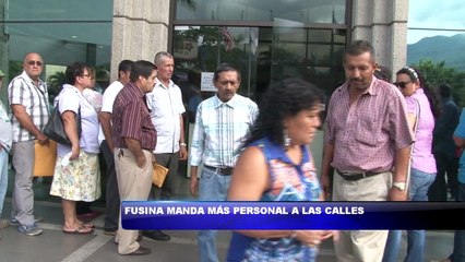 Salen mas policias militares a las calles