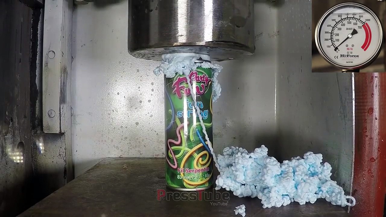 Hydraulic Press - Silly String