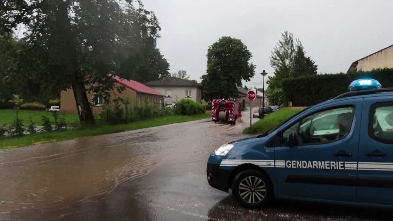 Ça déborde en Moselle