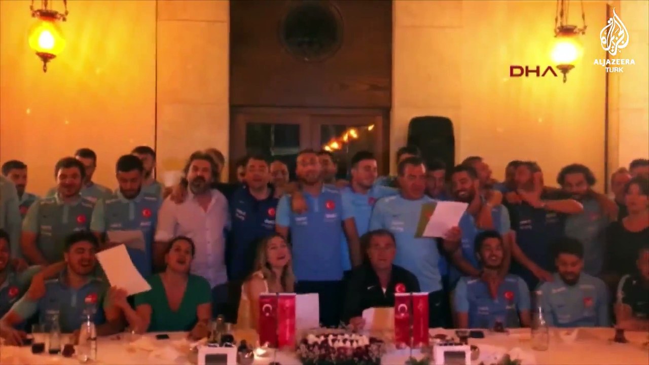 Milli takım düet yaptı