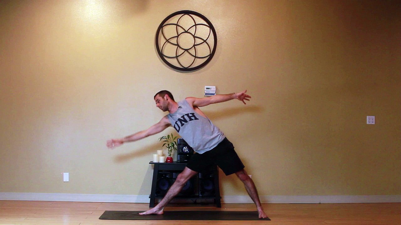 #YogaForHope Week 2 Flow - Airplane Through Half Moon - Beginner Yoga With Woody