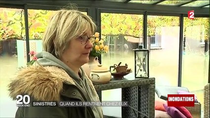 Inondations : quand les sinistrés rentrent chez eux