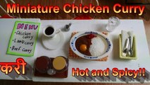 miniature Cafe chiken Curry, करी ミニチュア カフェ　チキンカレー　＃２