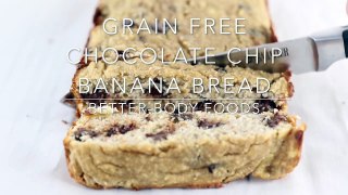 Grain-Free Chocolate Chip Banana Bread | BetterBody Foods