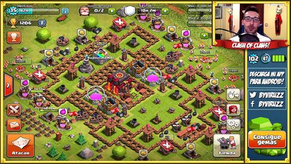 ¡¡ALDEA DENIGRANTE INVENCIBLE!!  + MOMENTOS INEXPLICABLES   Clash of Clans Troll Base