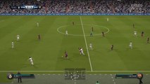 Beautiful goals - 5. Lionel Messi (FC Barcelona) vs. Real Madrid - FIFA 16 (seasons) - ps4