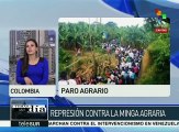 Colombia: rechaza gobierno el diálogo ante el paro nacional agrario