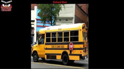 Cars for Kids - Transportation  sounds of vehicles - Learning videos