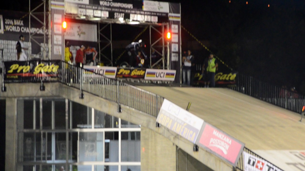 Nicholas Long TT MEDELLIN UCI BMX WORLD CHAMPIONSHiP 2016 TT/Qualificatio