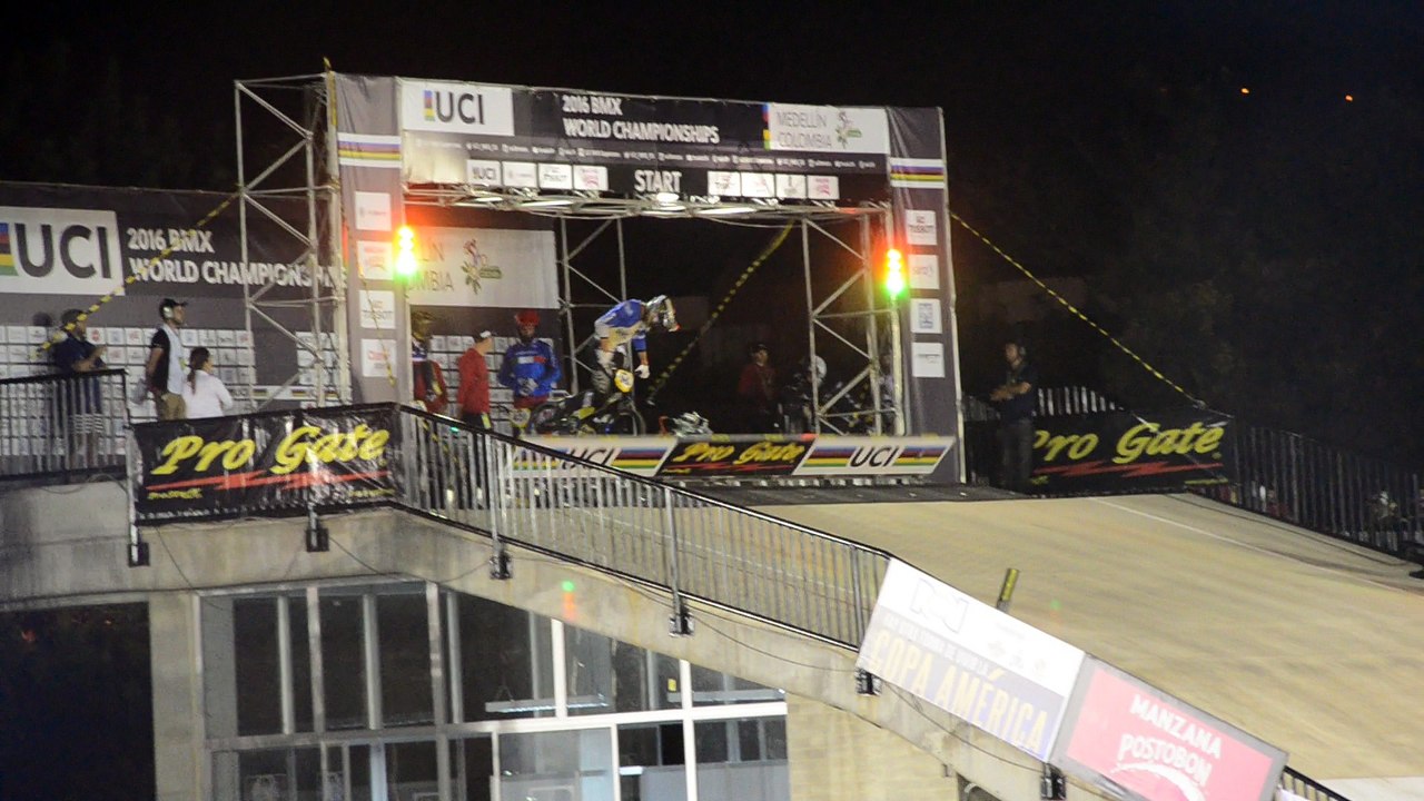 DSC_1637 CHALO MOLINA MEDELLIN UCI BMX WORLD CHAMPIONSHiP 2016 TT/Qualifications