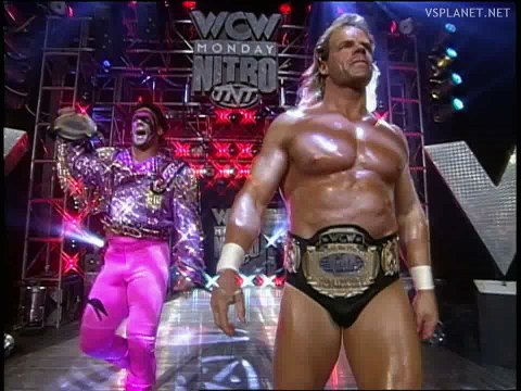 Sting & Lex Luger vs Steiner Brothers, WCW Monday Nitro 03.06.1996