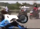 Motorcycle crash caught on tape Motorcycle Fail motor bike accident bike collision motorrad Unfall
