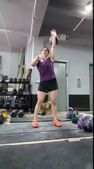 14 kg Snatch, 338 reps (One Switch)