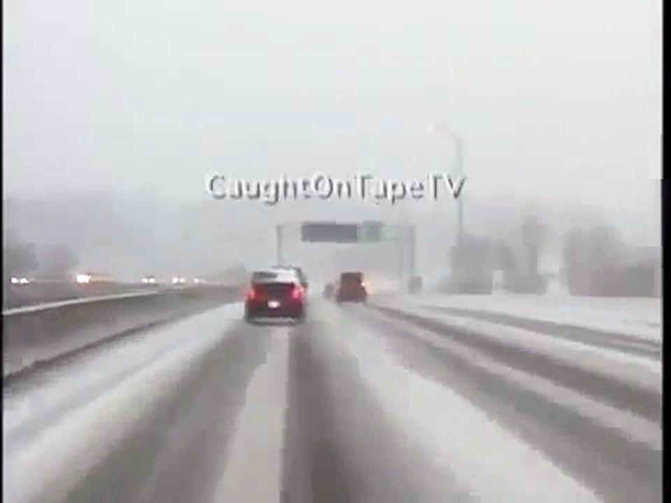 NEW scary car accident on icy highway in USA!!ДТП автокатастрофе авари