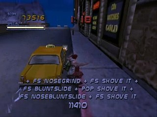 THPS2 - 100% CASH and ALL GOALS in one run (New York City) - Tony Hawk Pro Skater 2