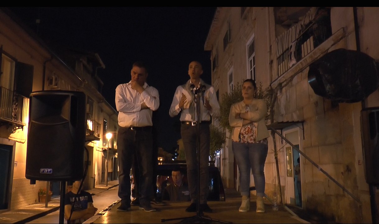 Aversa (CE) - Comizio finale della lista "Balena Bianca" (03.06.16)