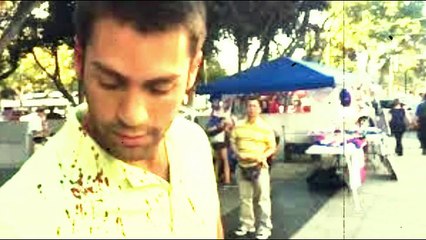 Trump Supporter Left Bleeding After Being Attacked By Mob Outside San Jose Rally