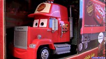 Cars 2 Mega Mack Playtown playset with Bessie & Talking Doc Hudson Hornet Disney Pixar Mattel toys