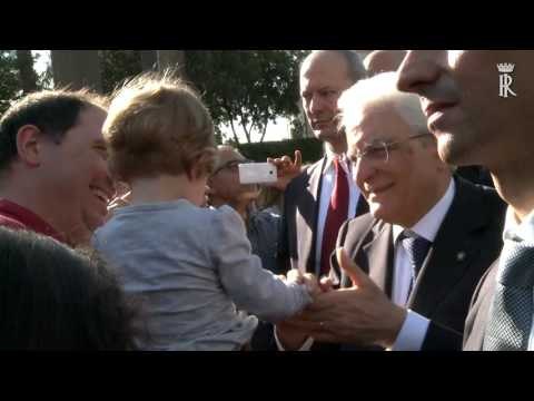 Roma - Apertura dei giardini del Quirinale per la Festa della Repubblica (02.06.16)