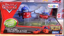 Cars 2 Metallic Air Mater 2-pack Hawk Lightning McQueen Mater ToysRus Disney Pixar Toon toys Toon