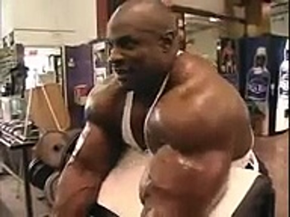 Ronnie Coleman Bodybuilding Biceps Workout
