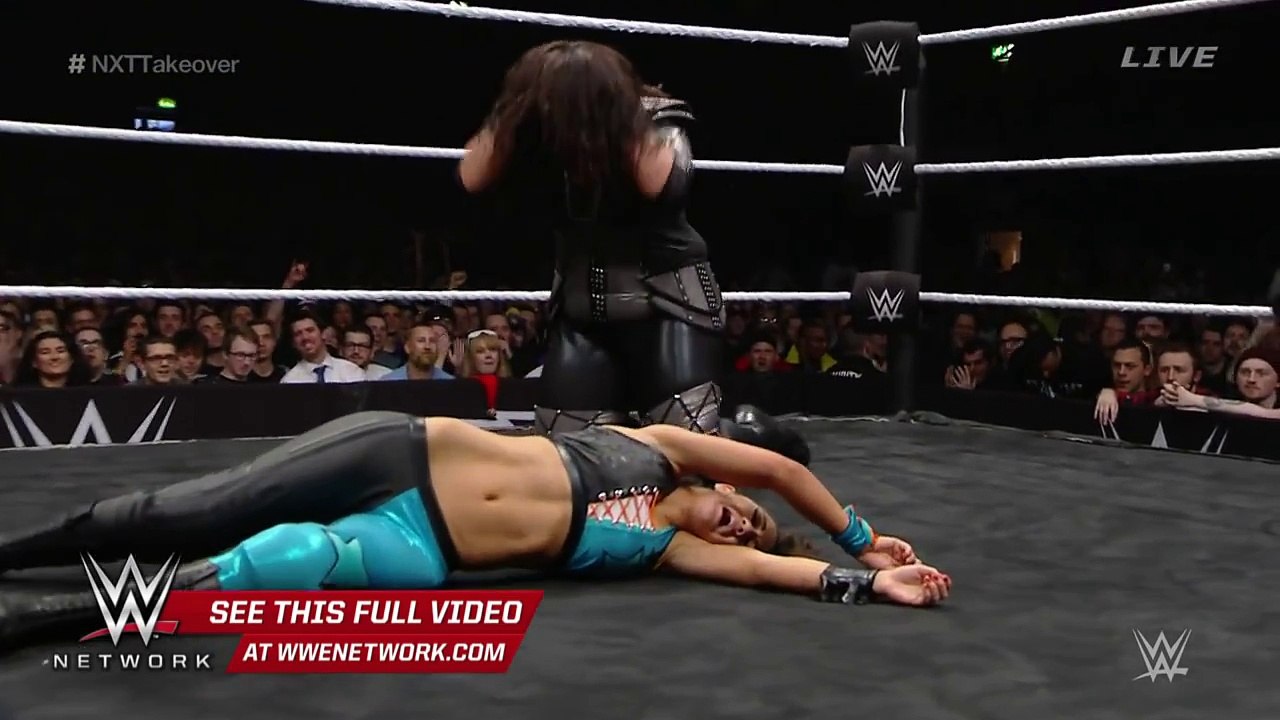 WWE Network- Bayley vs. Nia Jax - NXT Women's Championship Match- WWE NXT TakeOver- London -
