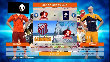 2016 4chan Spring Babby Cup group D - /w/ vs /trv/