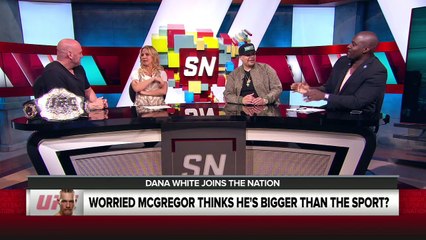 Dana White - "Nate Diaz Is A Dog, He Ate Everyone Of McGregor's Punches"