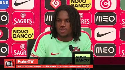 Os melhores momentos da Conferêcncia de Imprensa de Renato Sanches pela Seleção Nacional