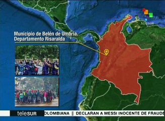 Departamentos que se han sumado al Paro Agrario en Colombia