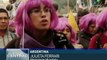 Argentinos marchan para denunciar aumento de la violencia machista