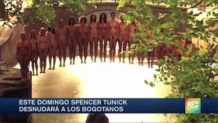 Este domingo Spencer Tunick desnudará a Bogotá
