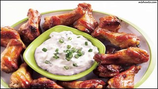 Recipe Jerk Chicken Wings with Creamy Dipping Sauce