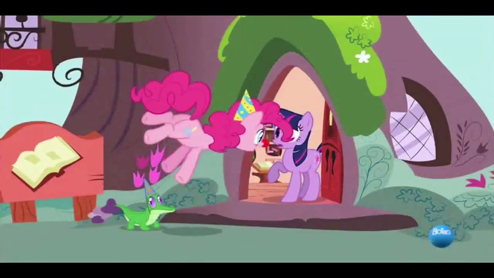 Pinkie's Singing Telegram Español MLP FiM