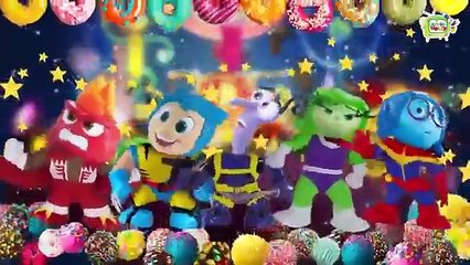 Inside Out Super Heroes FINGER FAMILY SONG ♥Toy Nursery Rhyme♥ Kids Songs Baby Songs