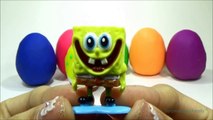 Play Doh Surprise Eggs Spongebob Squarepants Peppa Pig Hello Kitty Paw Patrol Lalaloopsy Toys