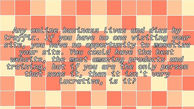 Learn 3 Slick Ways To Generate Traffic Using Only Free Methods