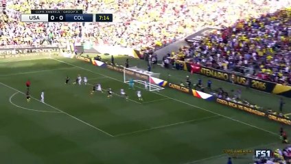 Cristian Zapata Goal - USA vs. Colombia (0-1) - Copa America - 04-06-2016