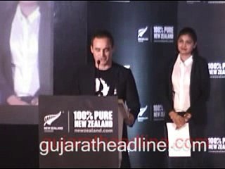 New Zealand Brand Ambassador Sidhrath Malhotra attends press meet in Ahmedabad