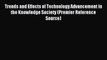 Download Trends and Effects of Technology Advancement in the Knowledge Society (Premier Reference
