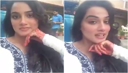 Kiran Tabeer On The Set of new drama