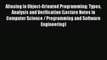 Read Aliasing in Object-Oriented Programming: Types Analysis and Verification (Lecture Notes