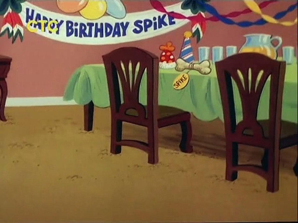 Spikes Birthday Tom and Jerry Comedy Show video Dailymotion