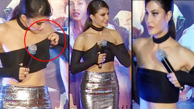 Jacqueline Fernandez's DISASTROUS Dress At Dishoom Trailer Launch