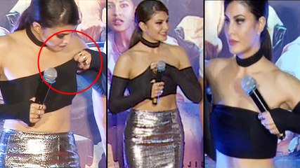 Jacqueline Fernandez's DISASTROUS Dress At Dishoom Trailer Launch