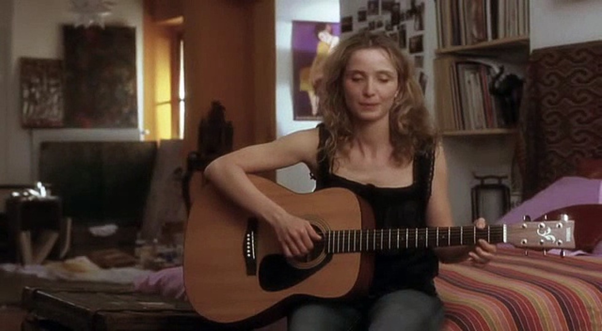 Une Valse (A Waltz for a Night) french version of Julie Delpy in Before  Sunset, 2014., image size:1963x1080